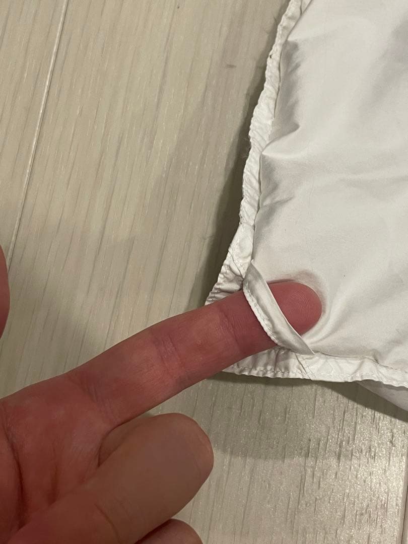 無印良品グレー羽毛掛け布団軽量一層式ダブル