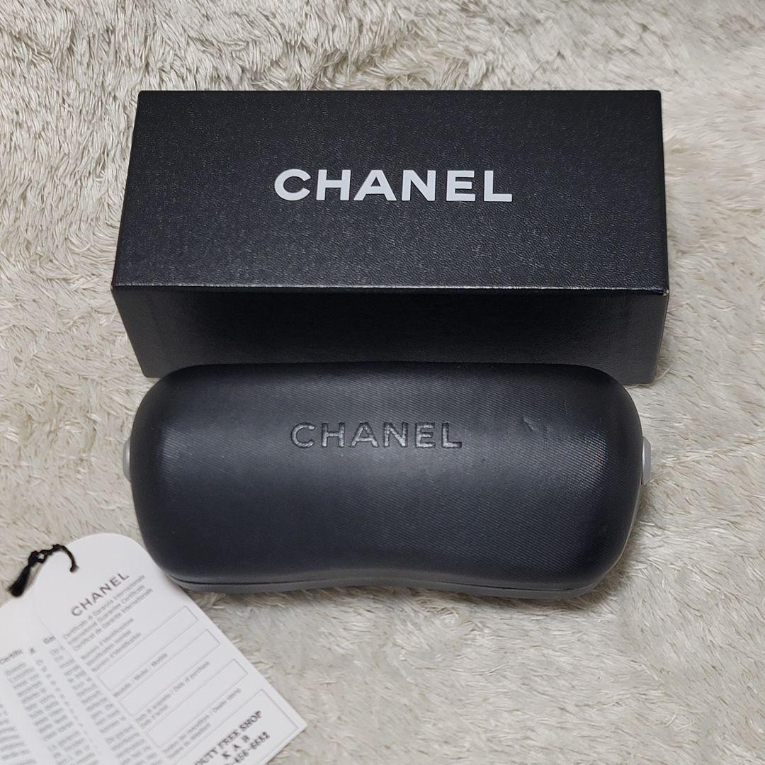 CHANEL シャネル サングラス ココマーク グレー ケース保存袋付き