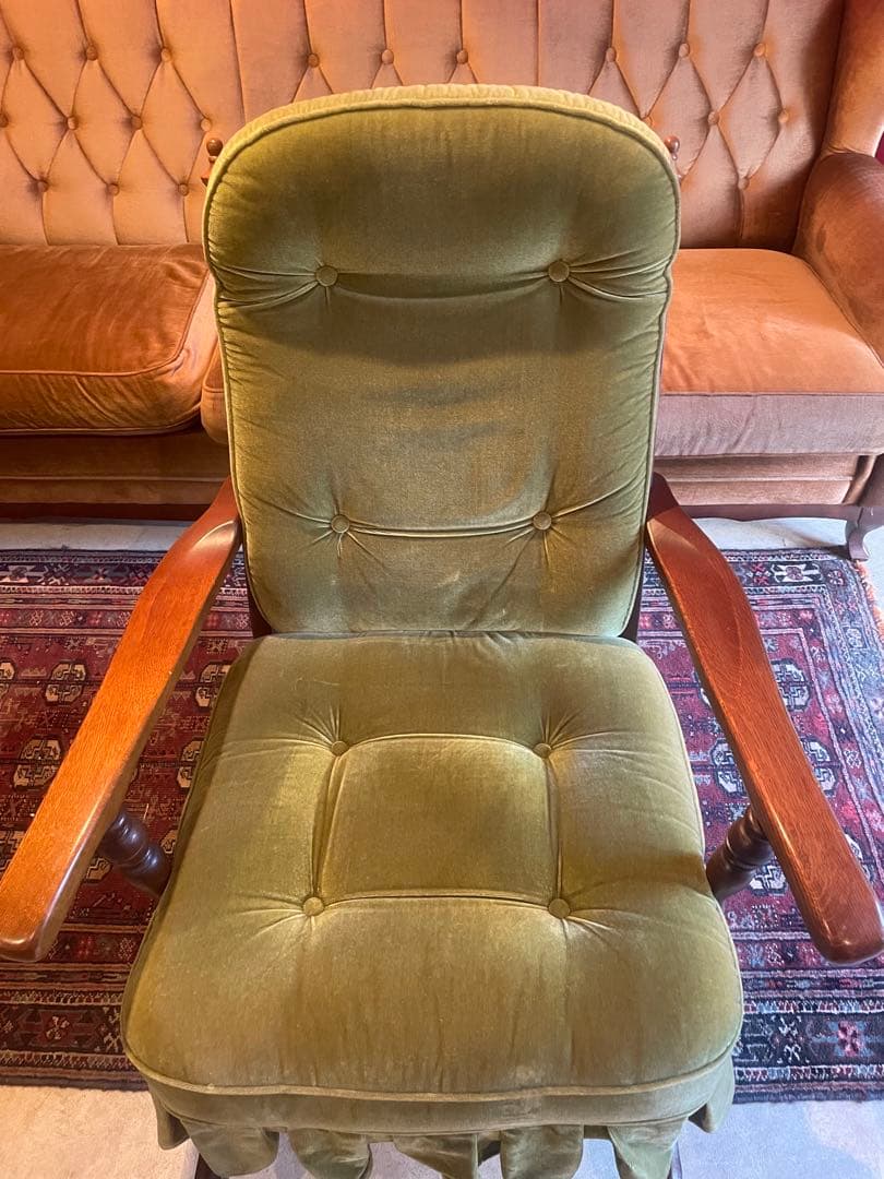 飛騨産業 穂高 ロッキングチェア レトロ 椅子