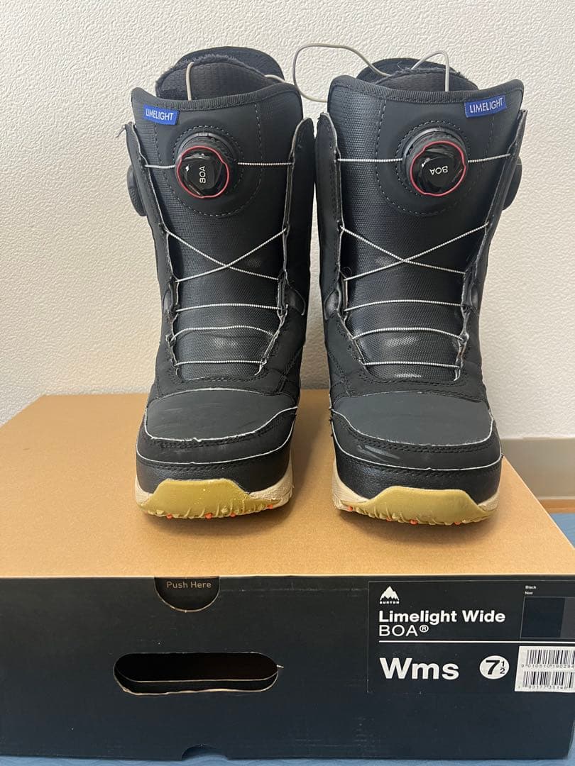 スノーボード BURTON limelight wide boa 24.5cm