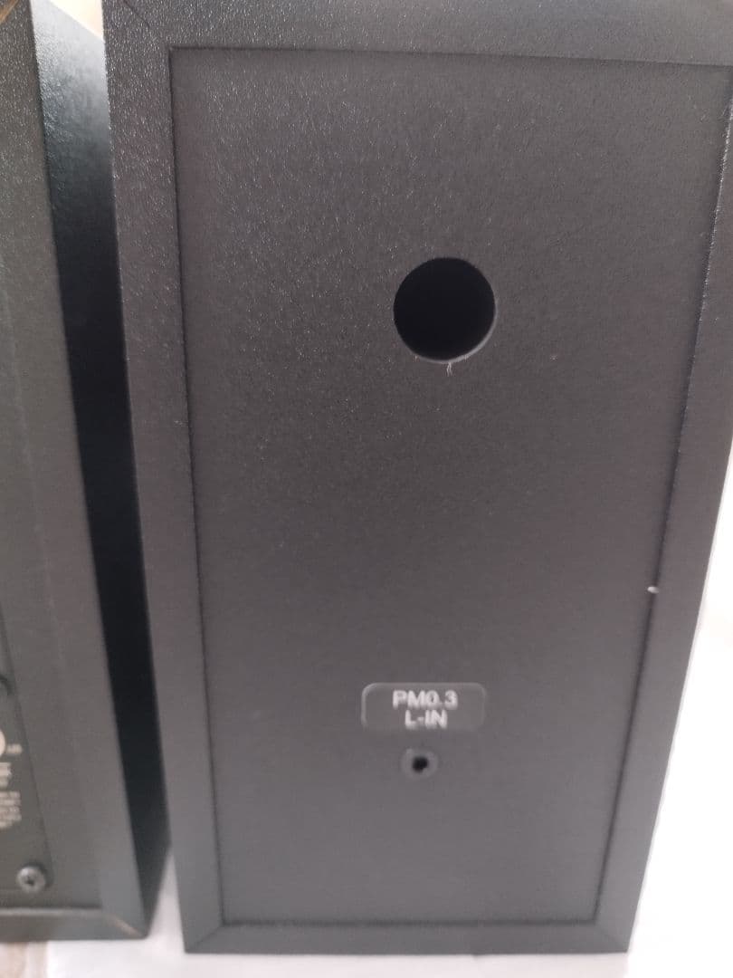 【美品】 Fostex PM0.3H ブラック パーソナル アクティブスピーカー