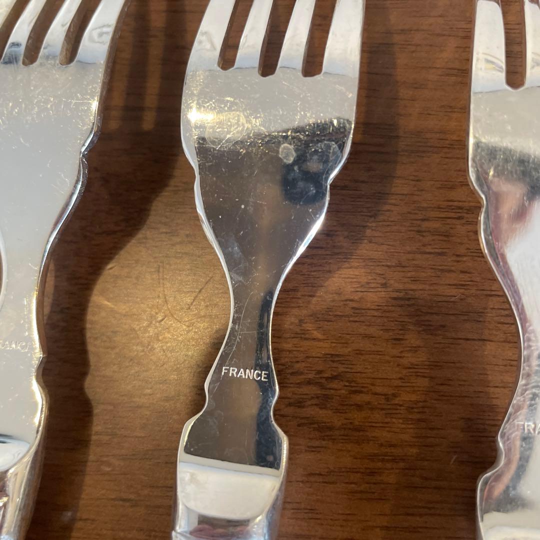 光和陶器Silver France カトラリーセット 洋白銀器 １７点