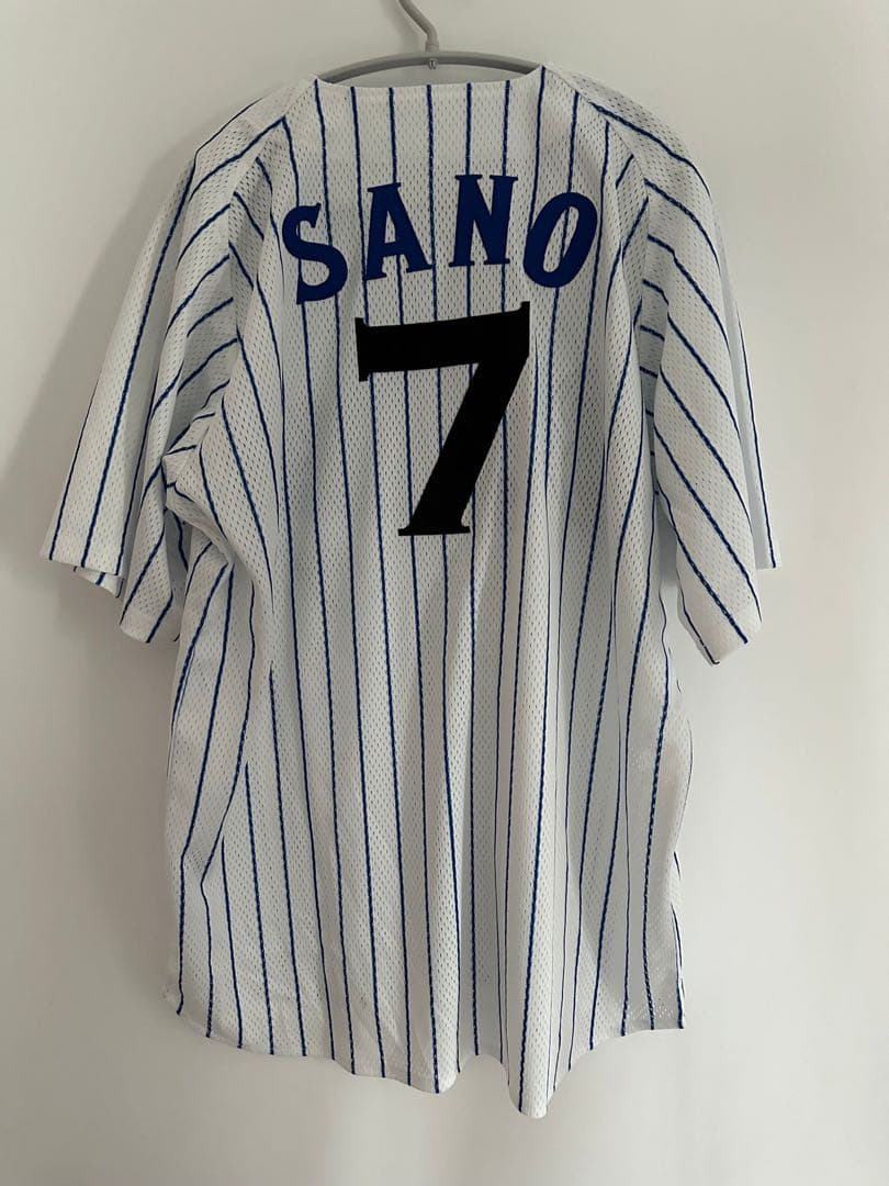 復刻横浜DeNAベイスターズ ユニフォームサイズO刺繍 佐野恵太