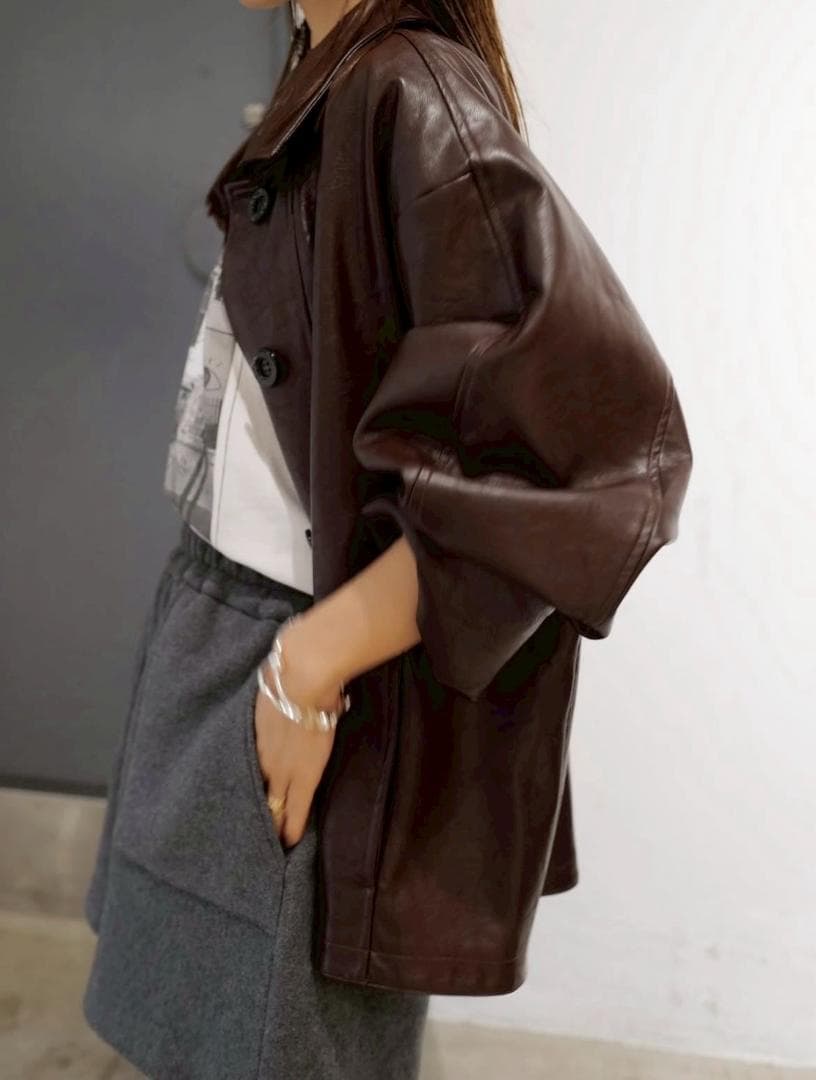 MACHATT マチャット エコレザージャケット