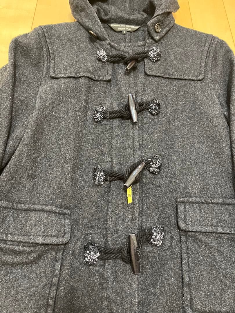 COMME DES GARÇONS HOMME PLUS グレー ダッフルコート