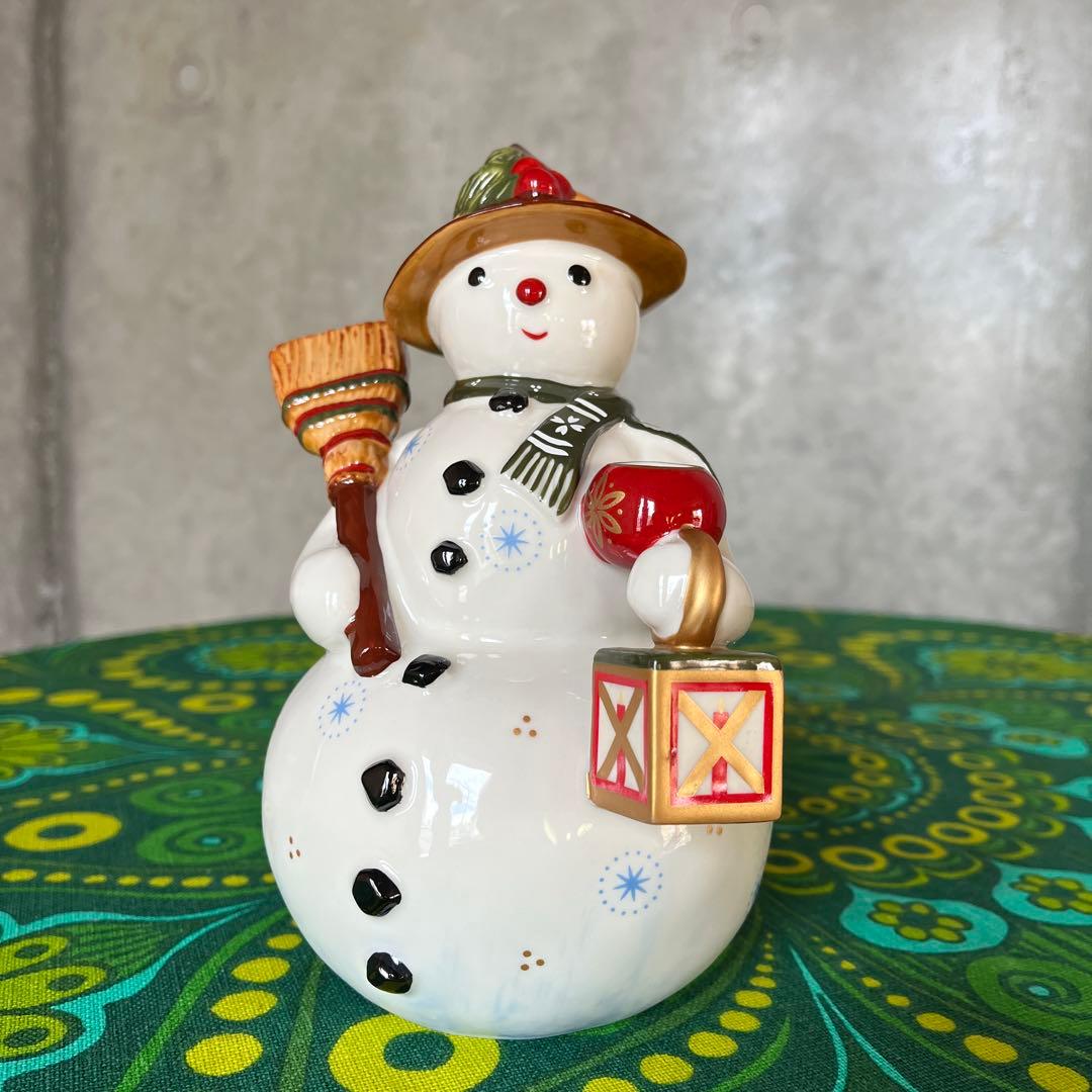 ☆ビレロイ＆ボッホ☆スノーマン☆キャンドルホルダー☆クリスマス【送料込み】