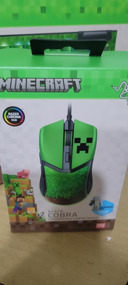 【Minecraft】Razer BlackWidowV4X & Cobra