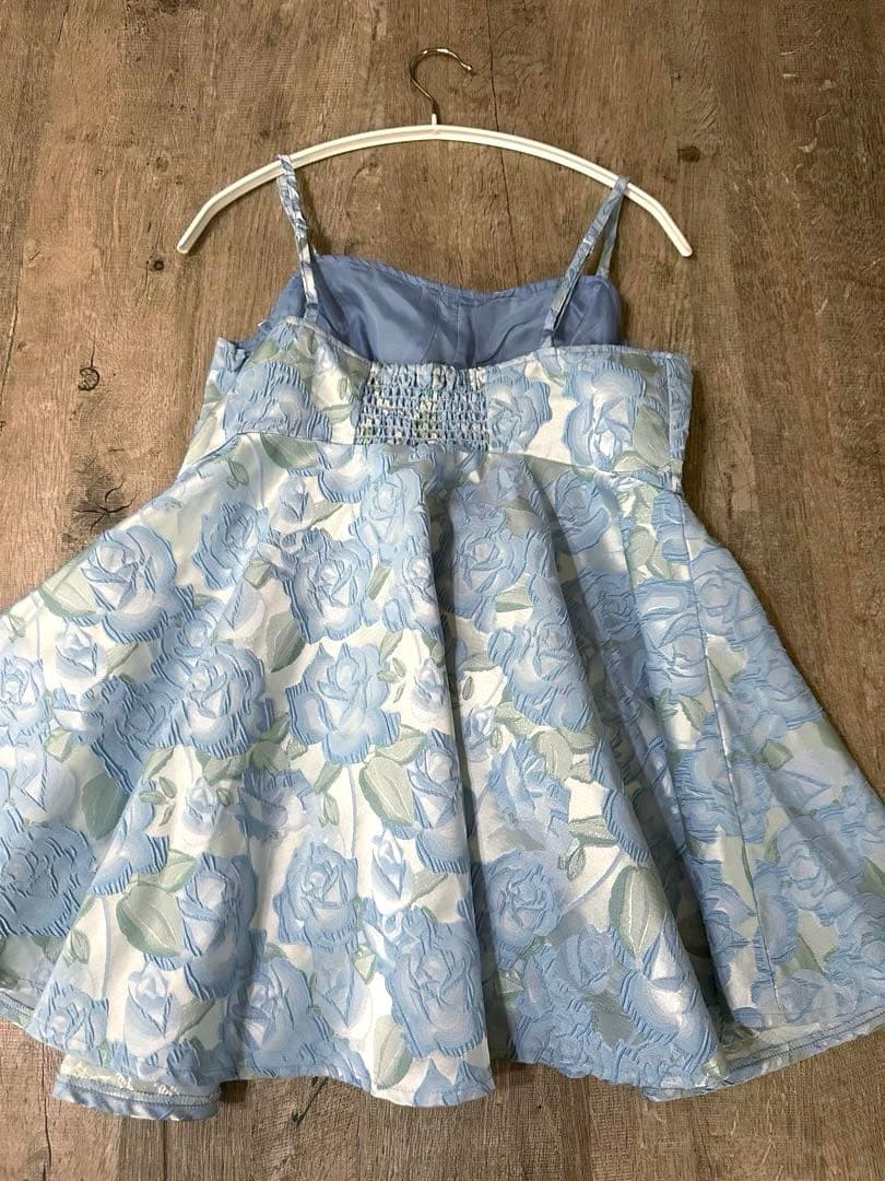 【上下セット】POPPY JACQUARD FLARE CAMI TUNIC