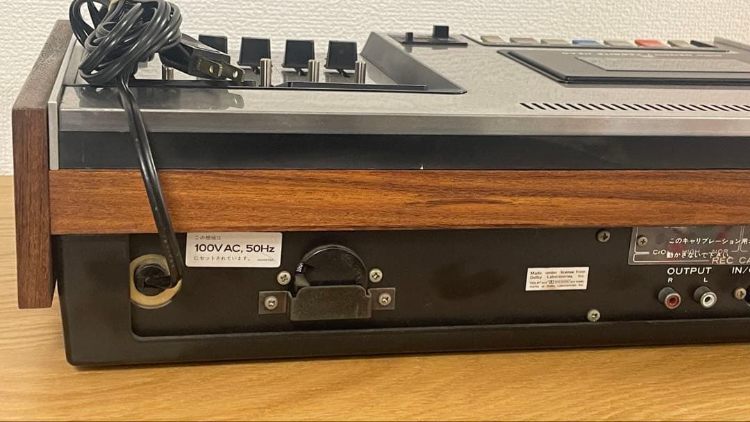 【音出•録音確認済】TEAC A-360 カセットデッキ