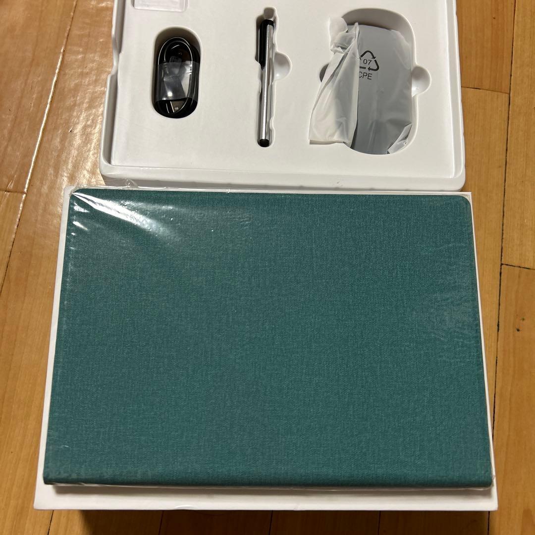 Relndoo Android 15 タブレットスタイラスペン付き グリーン