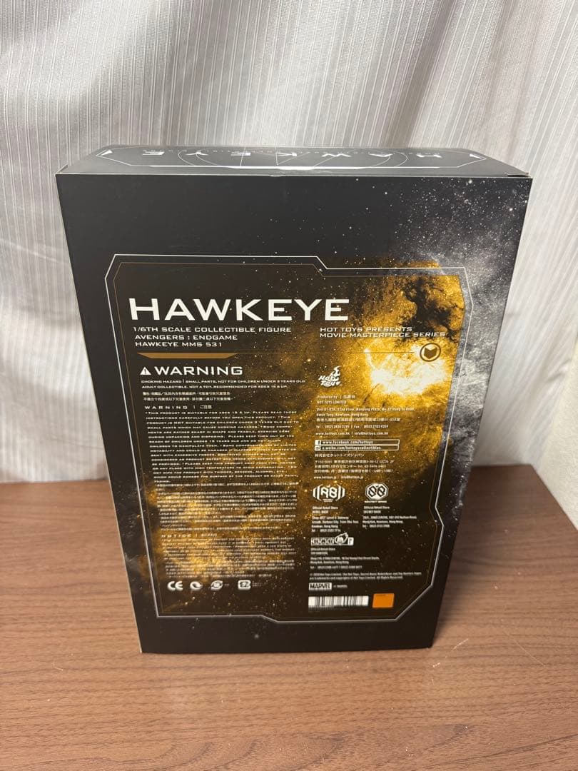 ホットトイズ　ホークアイ1/6 フィギュア アベンジャーズエンドゲーム