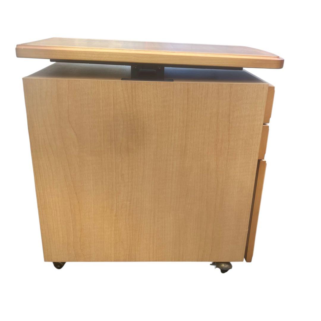 レア！　maruni マルニ家具　３段チェスト　学習机 サイドテーブル　テーブル