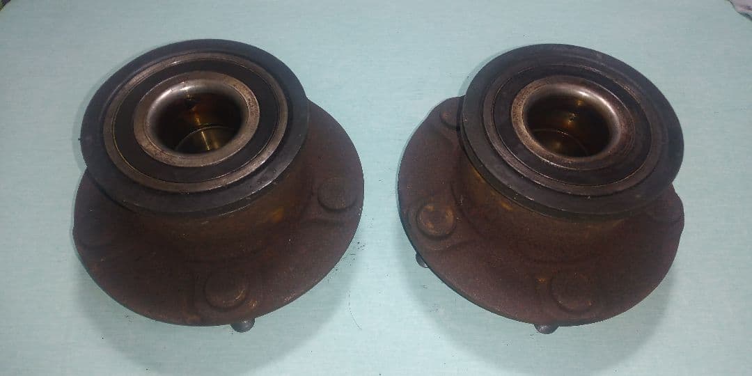 s１３シルビア　１８０ＳＸ系 五穴化に　Ｓ１４シルビアフロントハブ　セット　現状