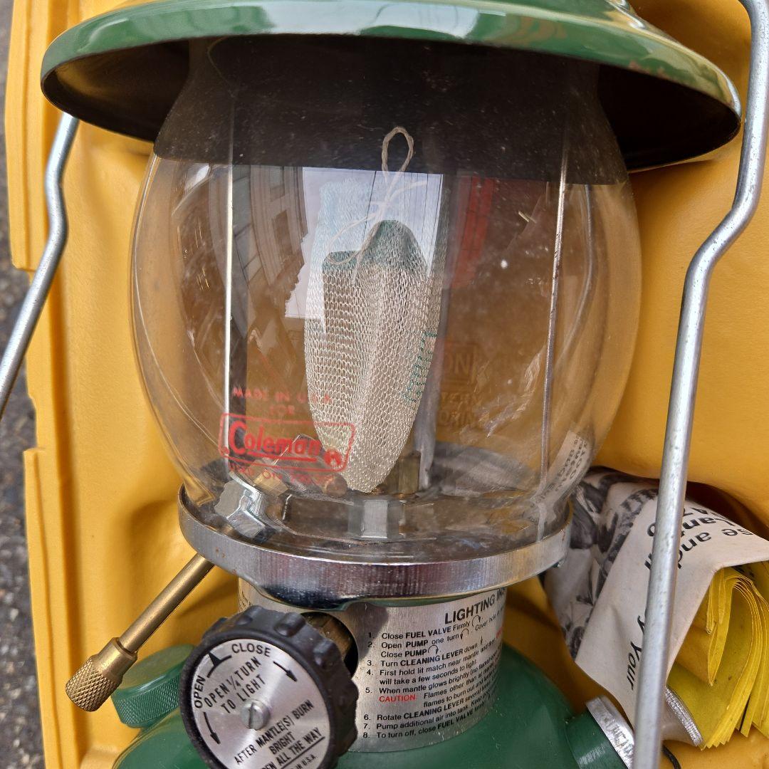 Coleman ランタン 200A700 コールマン グリーン 81年