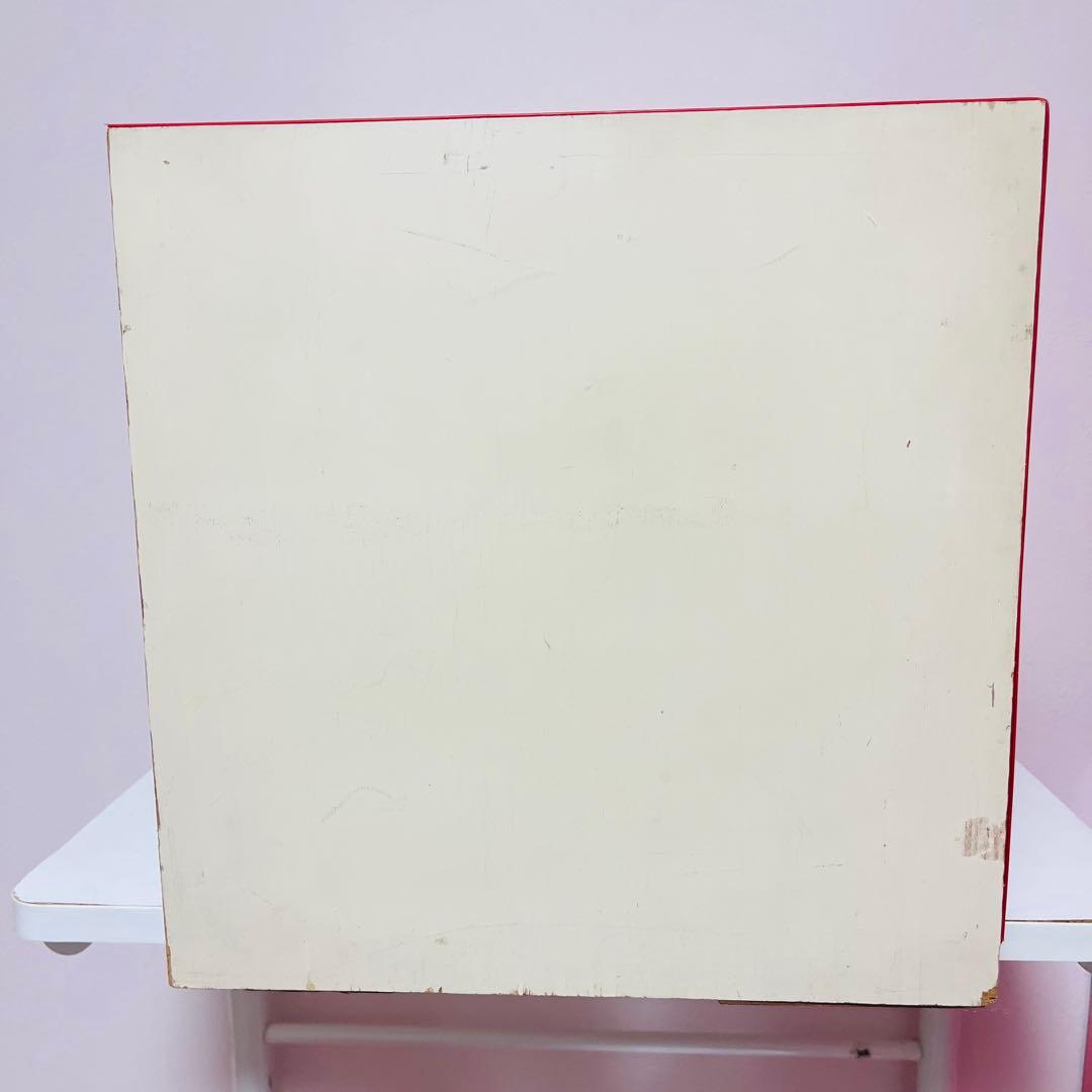 ハローキティー　小物入れ　昭和レトロ　サンリオ　木製　チェスト　1976年