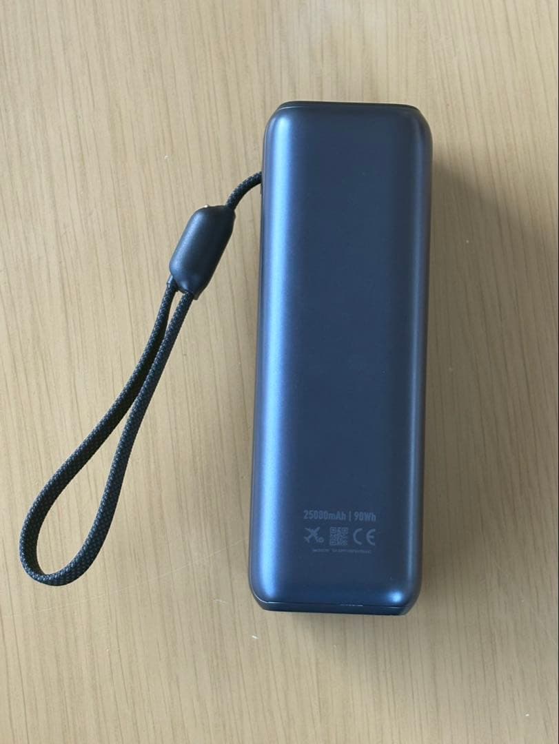 ANER モバイルバッテリー 収納袋 Power Bank 25000mAh