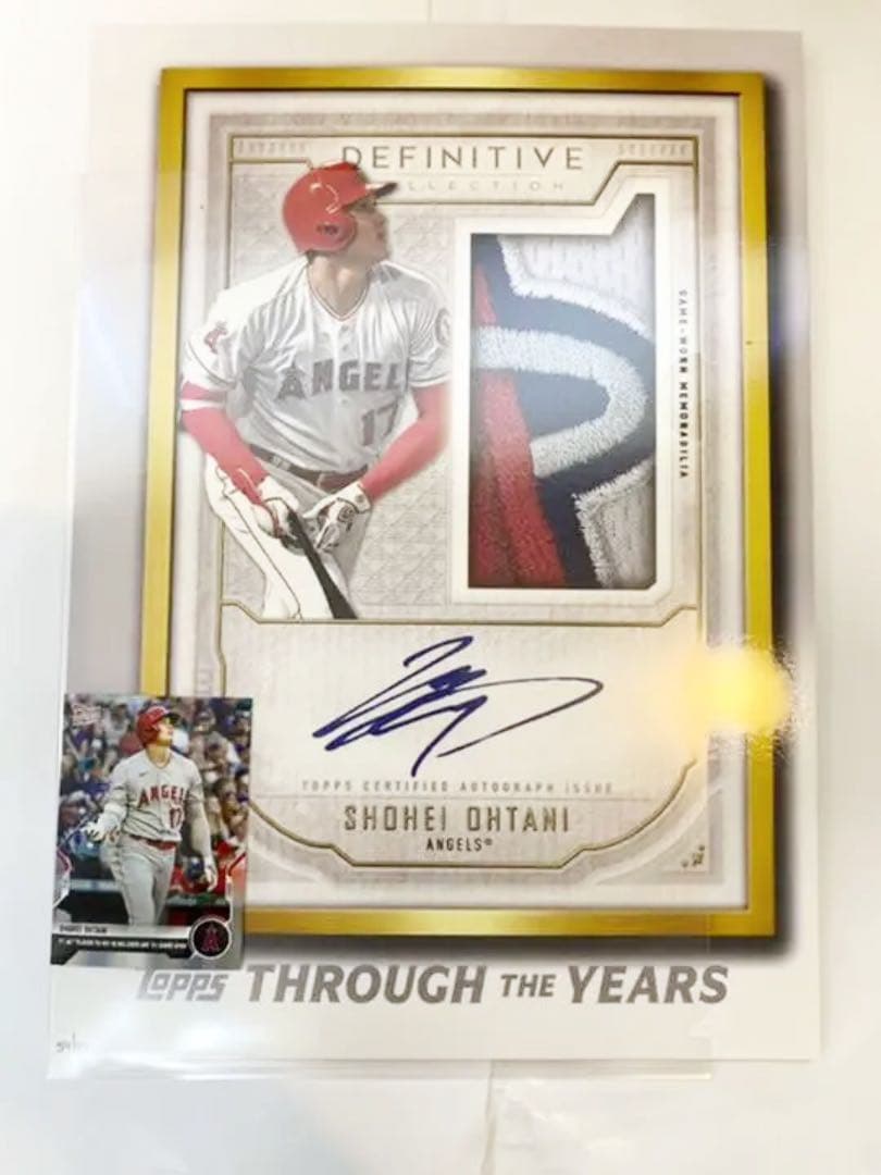 限定99枚大谷翔平2021Topps1 B4ポスタ-
