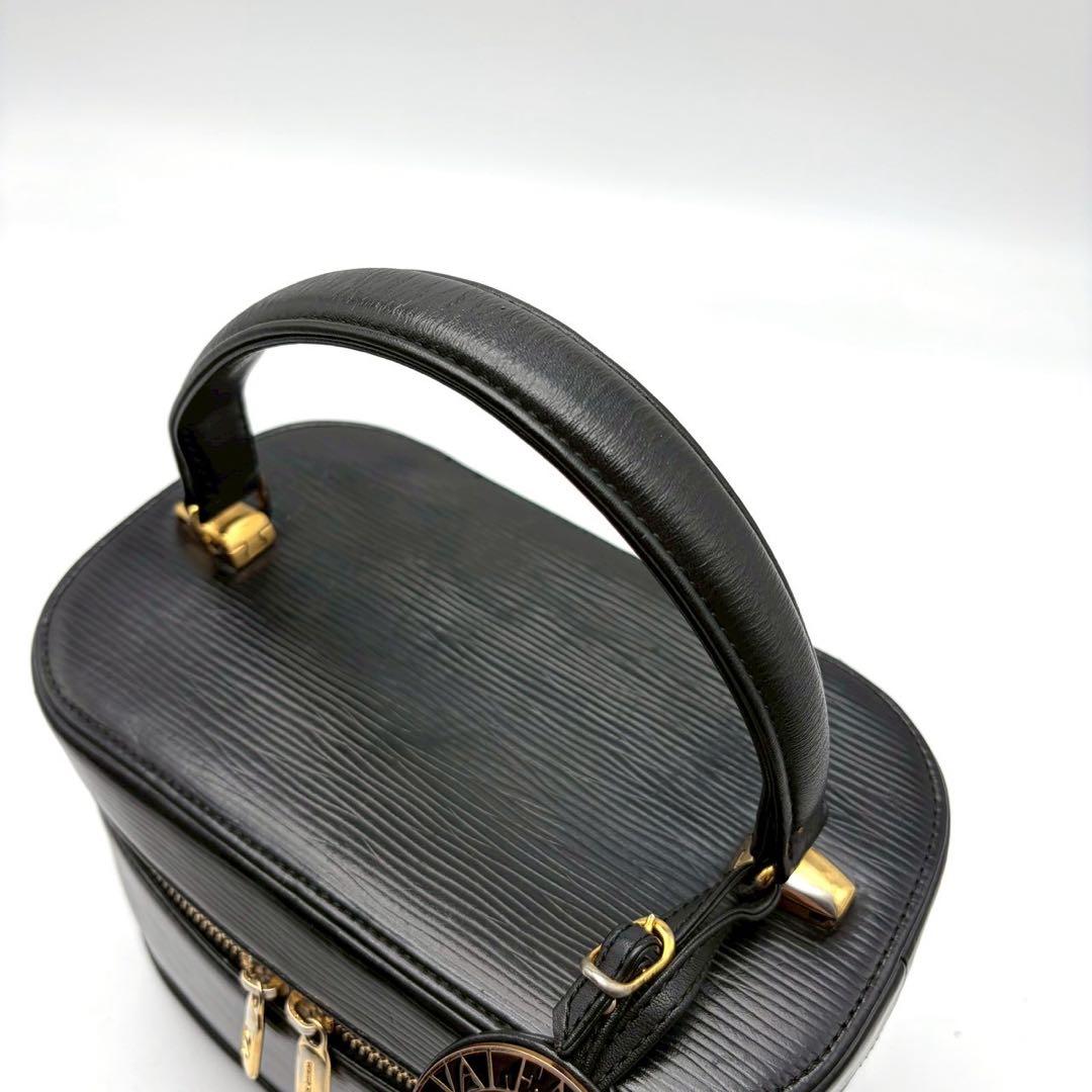 ヴァレンティノガラヴァーニ バニティ ハンドバッグ レザー ブラック チャーム