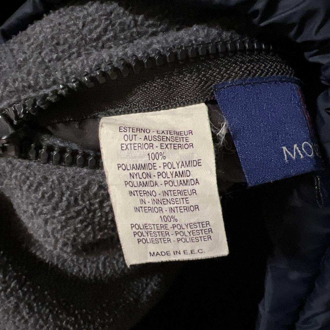 モンクレール90sヴィンテージリバーシブルアノラックパーカー×フリースジャケット