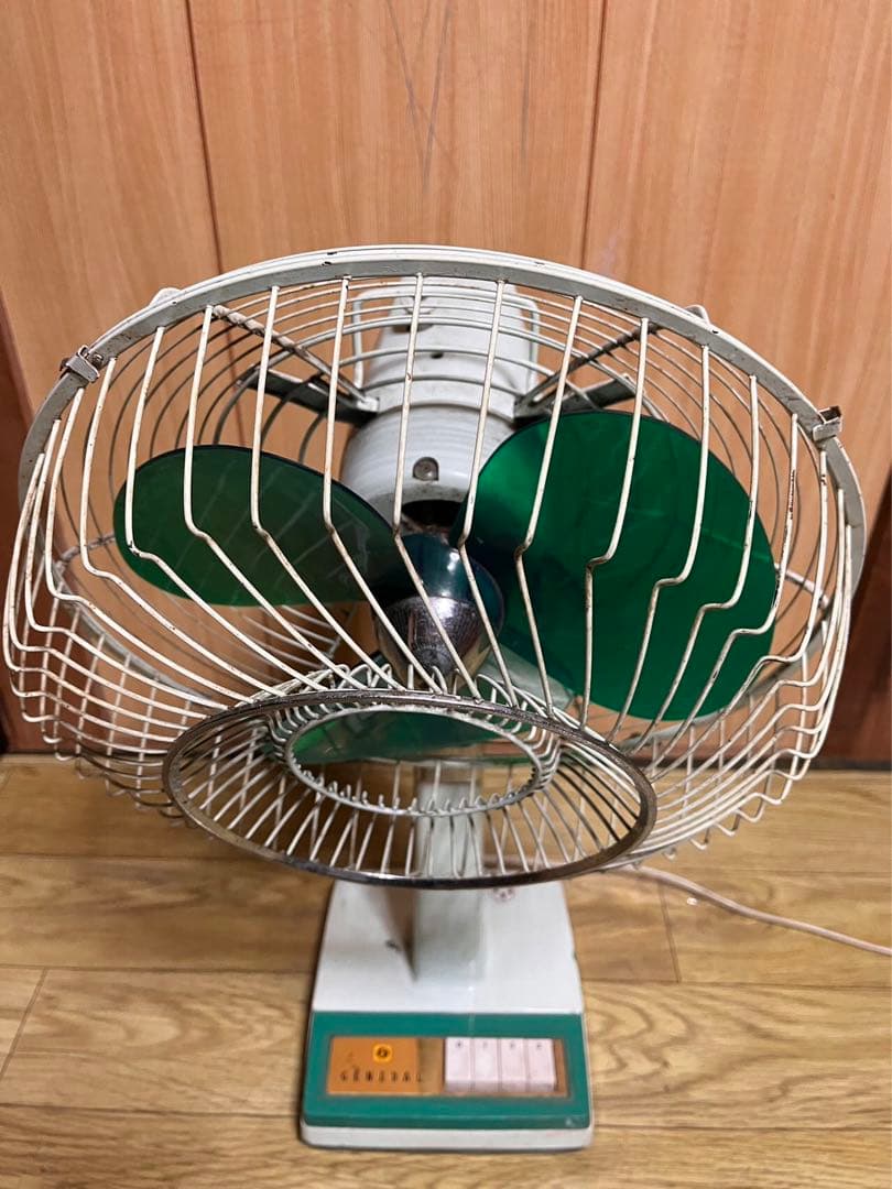 当時物 GENERAL ゼネラル EF370 扇風機 30cm 動作確認済み