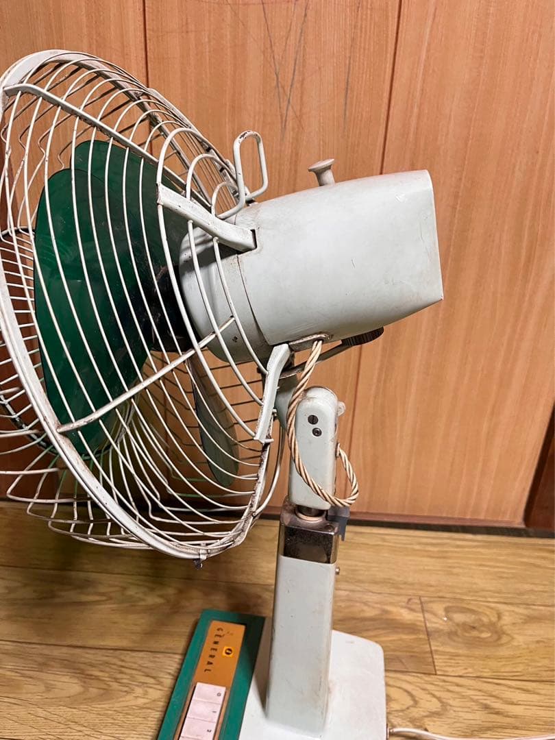 当時物 GENERAL ゼネラル EF370 扇風機 30cm 動作確認済み