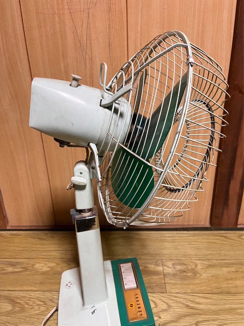 当時物 GENERAL ゼネラル EF370 扇風機 30cm 動作確認済み