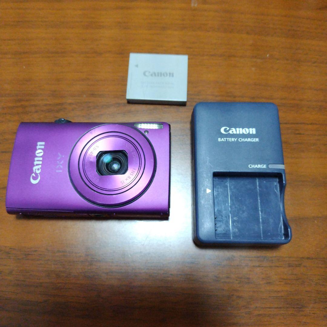 Canon デジカメセット　IXY PC1676 4.3V パープル