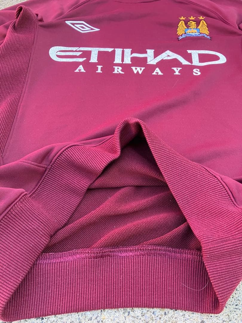 【希少】UMBRO×マンチェスターシティ/スウェット/ドリルトップ M