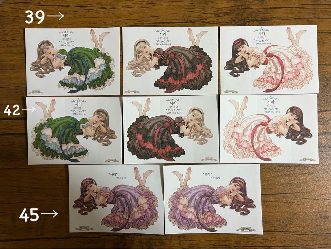 人物ステッカー　hwara様