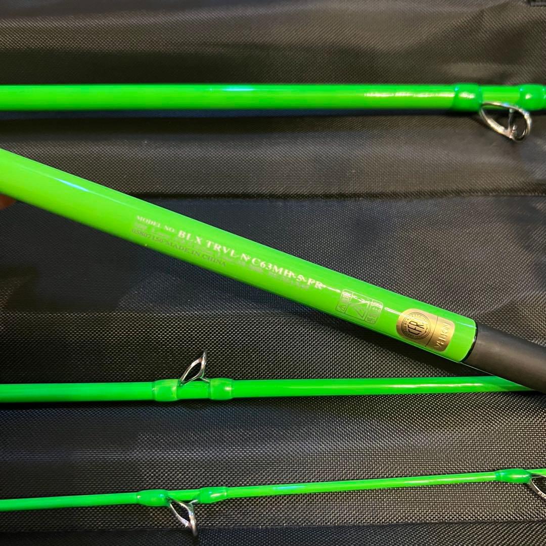 ダイワ DAIWA ブラックレーベル トラベル NEON C63MH-5