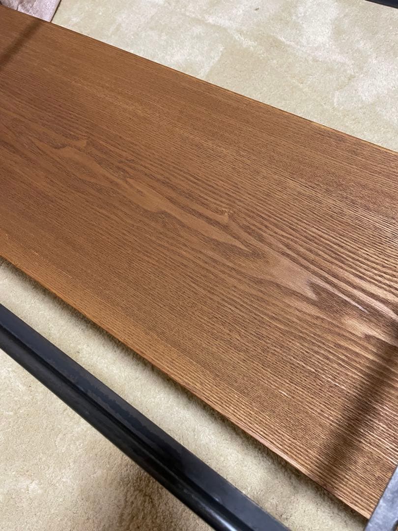 美品　アデペシュ a depeche ガラステーブル　センターテーブル