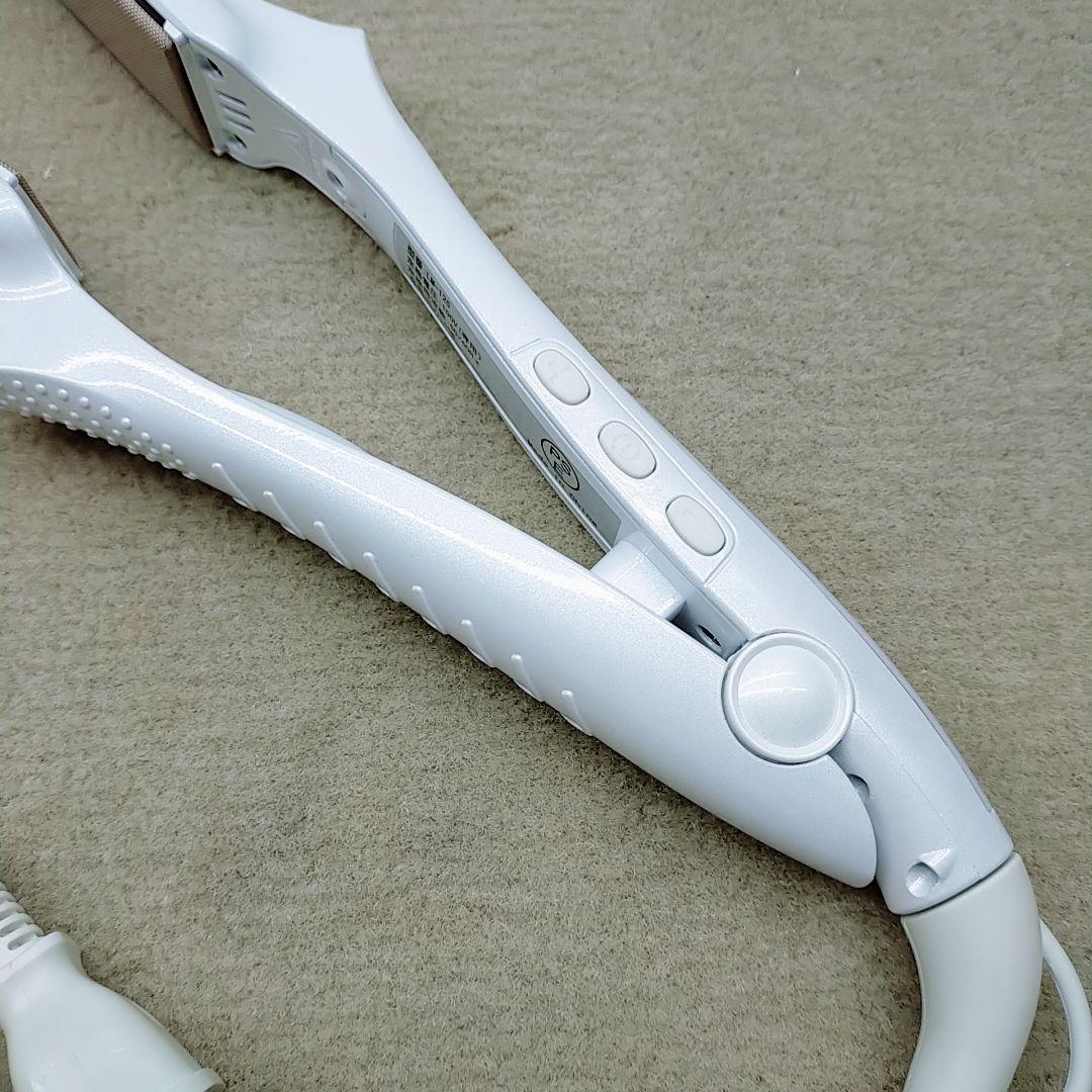 ほぼ未使用❤KINUJO 絹女 ストレート アイロン ホワイト