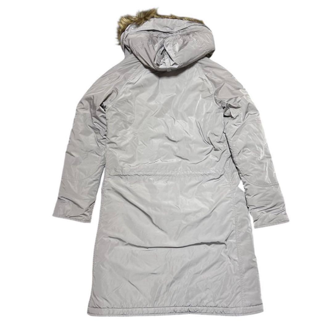 希少色！美品！アルファインダストリーズ N-3B ミリタリー シルバー