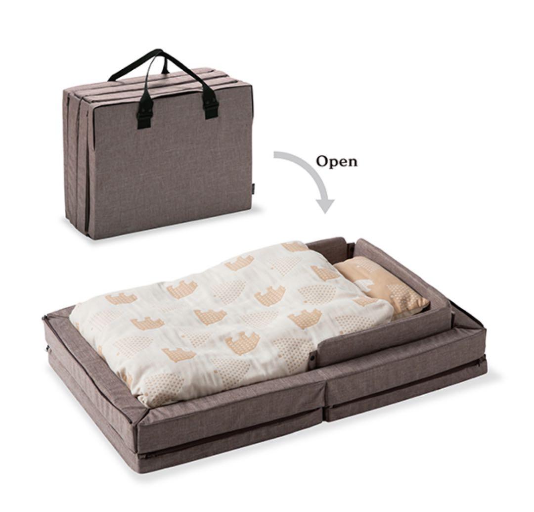 【natsuさま専用】ファルスカ コンパクトベッド Free /メランジブラウン