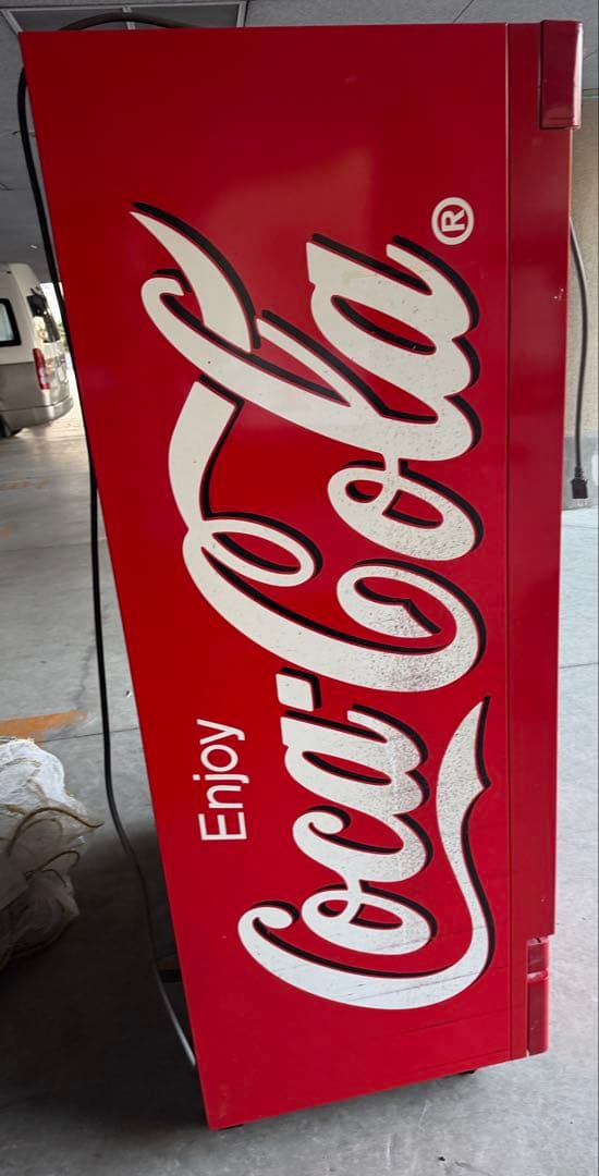 Coca-Cola 冷蔵庫 2ドア ガラス扉　動作確認済