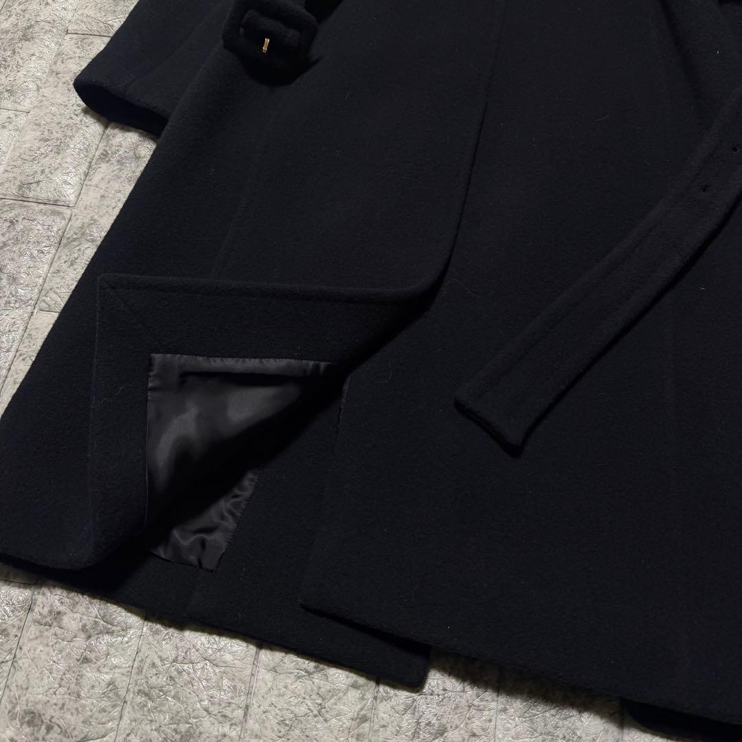 【美品】EPOCA エポカ　ロングベルテットコート　ウール100% 日本製