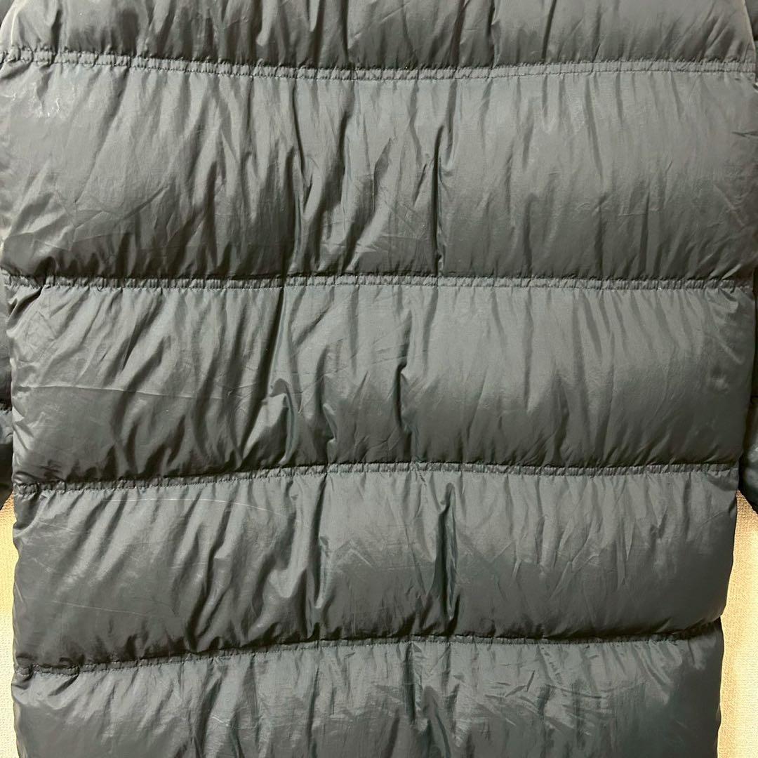 ナイキ【XL】ロングダウンコート　ベンチコート　軽量　ブラック　スポーツ　秋冬