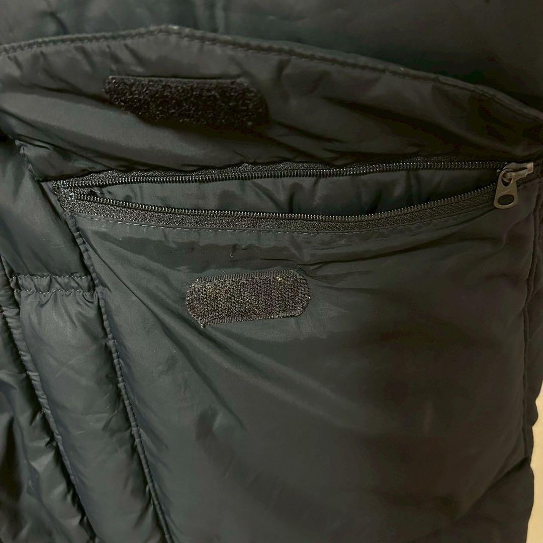 ナイキ【XL】ロングダウンコート　ベンチコート　軽量　ブラック　スポーツ　秋冬