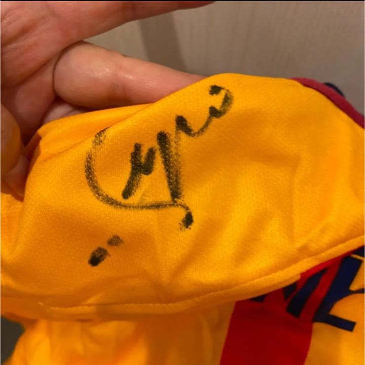 【最終】バルセロナ ユニフォーム サイン付き