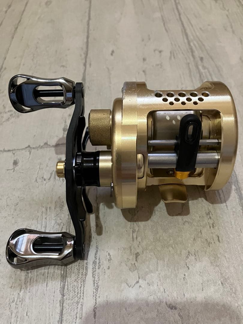 シマノ　初代　00カルカッタコンクエスト200 Mgスプール&ハイギヤ　軽量化