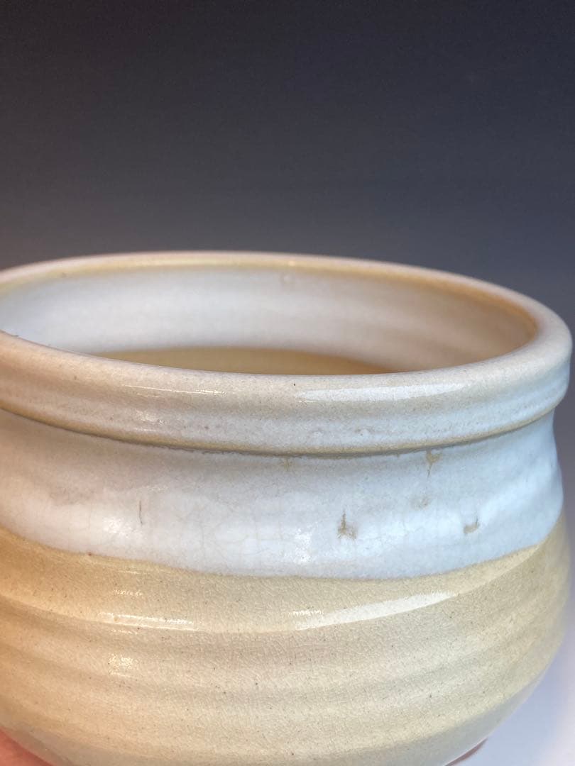 十二代 田原陶兵衛 作 萩焼建水 共箱 茶道具