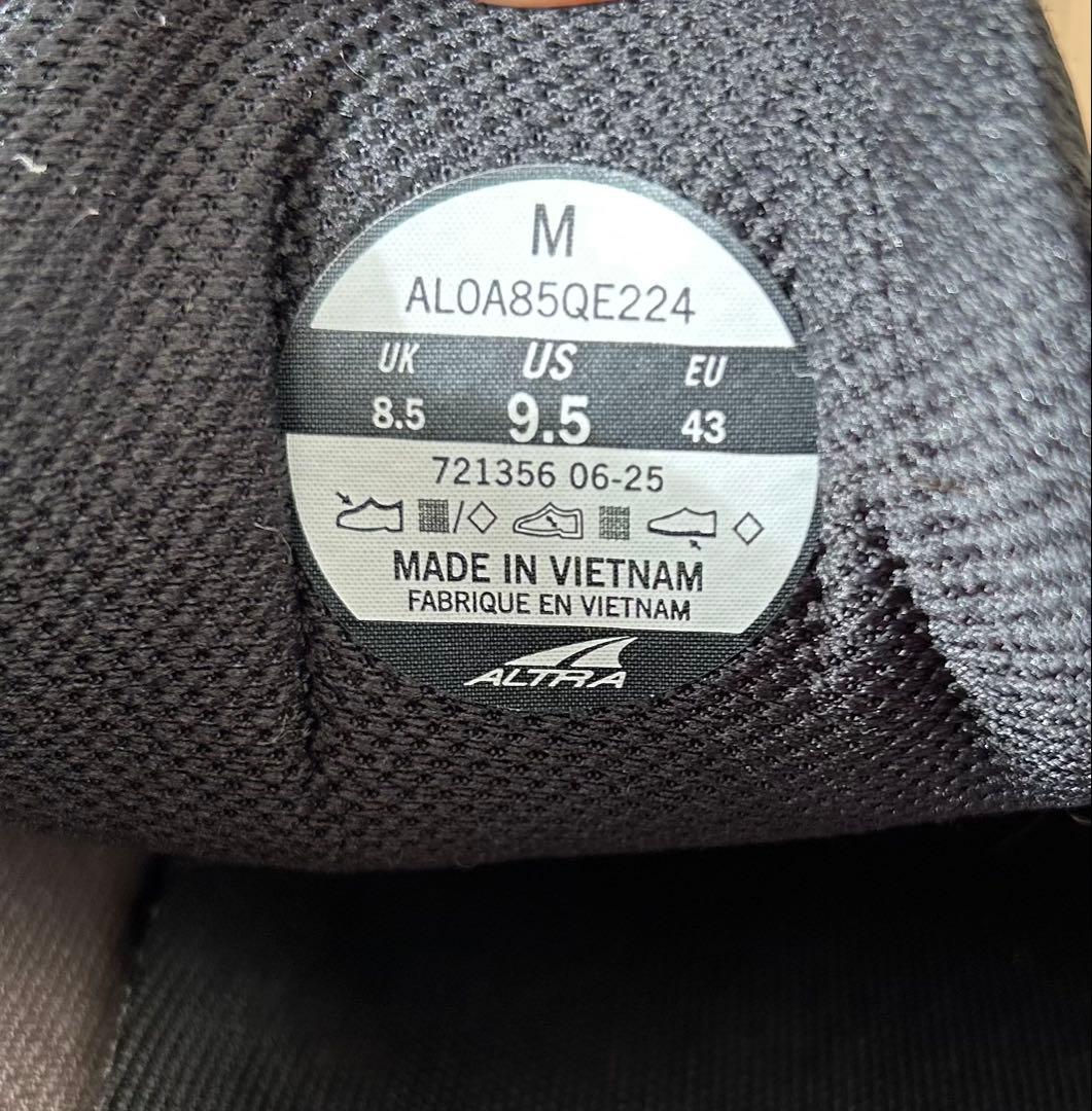 スパイク・シューズ ALTRA TORIN8 27.5