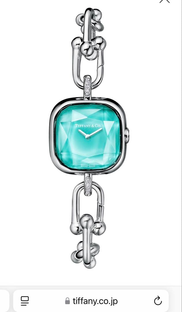 期間限定✨美品✨ Tiffany & Co ウォッチ スターリングシルバーダイ