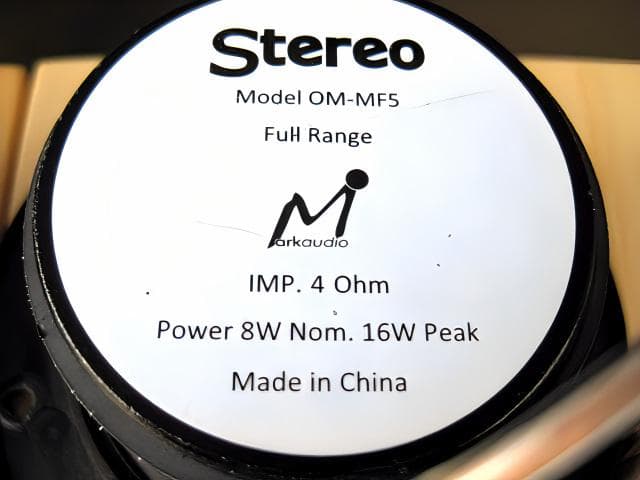 MarkAudio フルレンジスピーカー　 自作　ペア