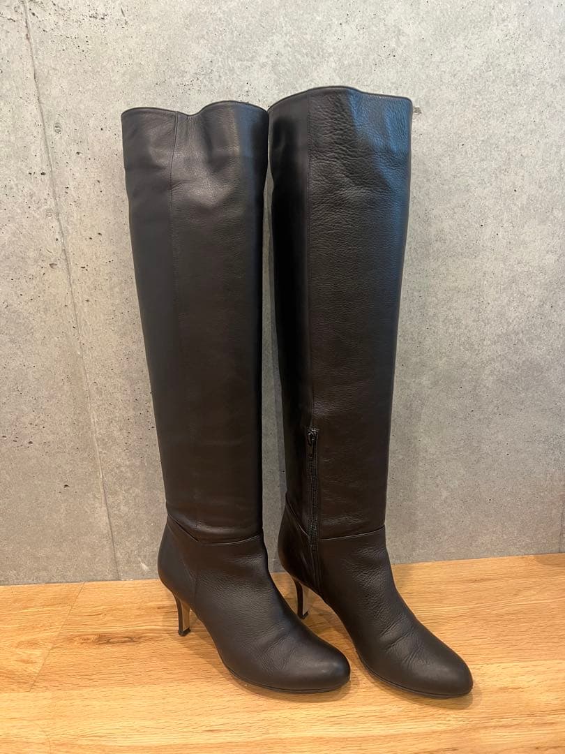【美品】GALLARDA GALANTE 2.718ロングブーツ black37