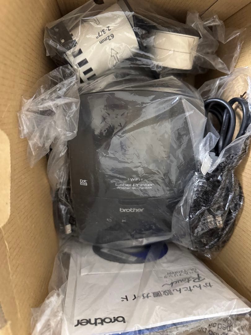 中古Brotherブラザー QL-720NW工業 感熱ラベルプリンター