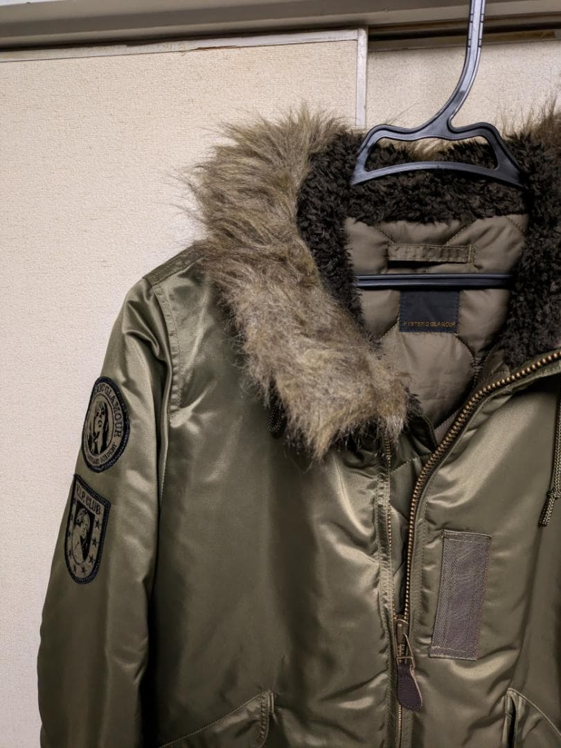 ヒステリックグラマー 刺繍ワッペン N3B プリマロフト N-3B