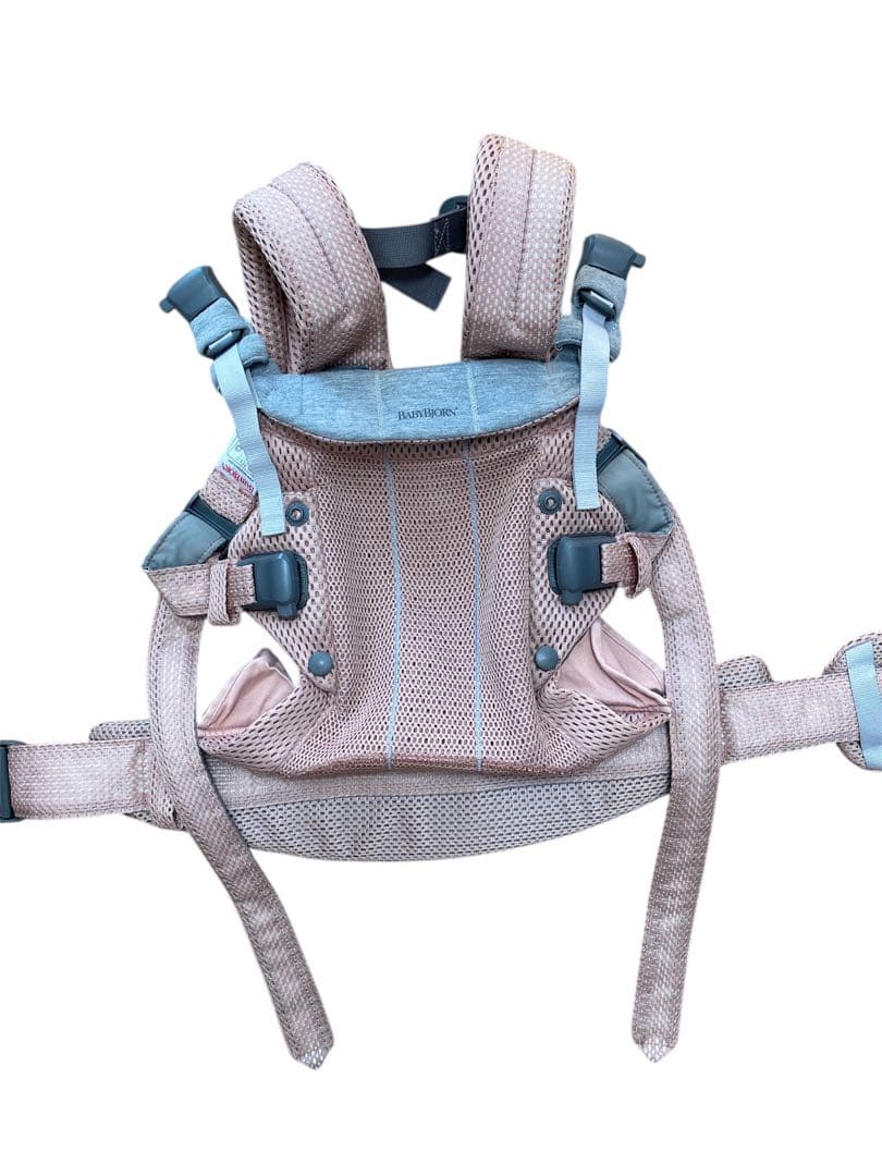 美品 BabyBjorn ベビービョルン ベビーキャリア ハーモニー ピンク