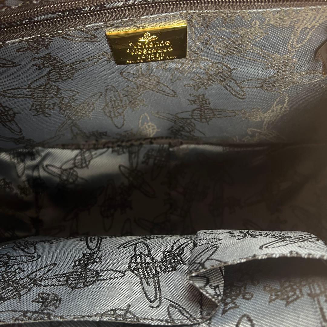 バッグ Vivienne Westwood leather boston bag