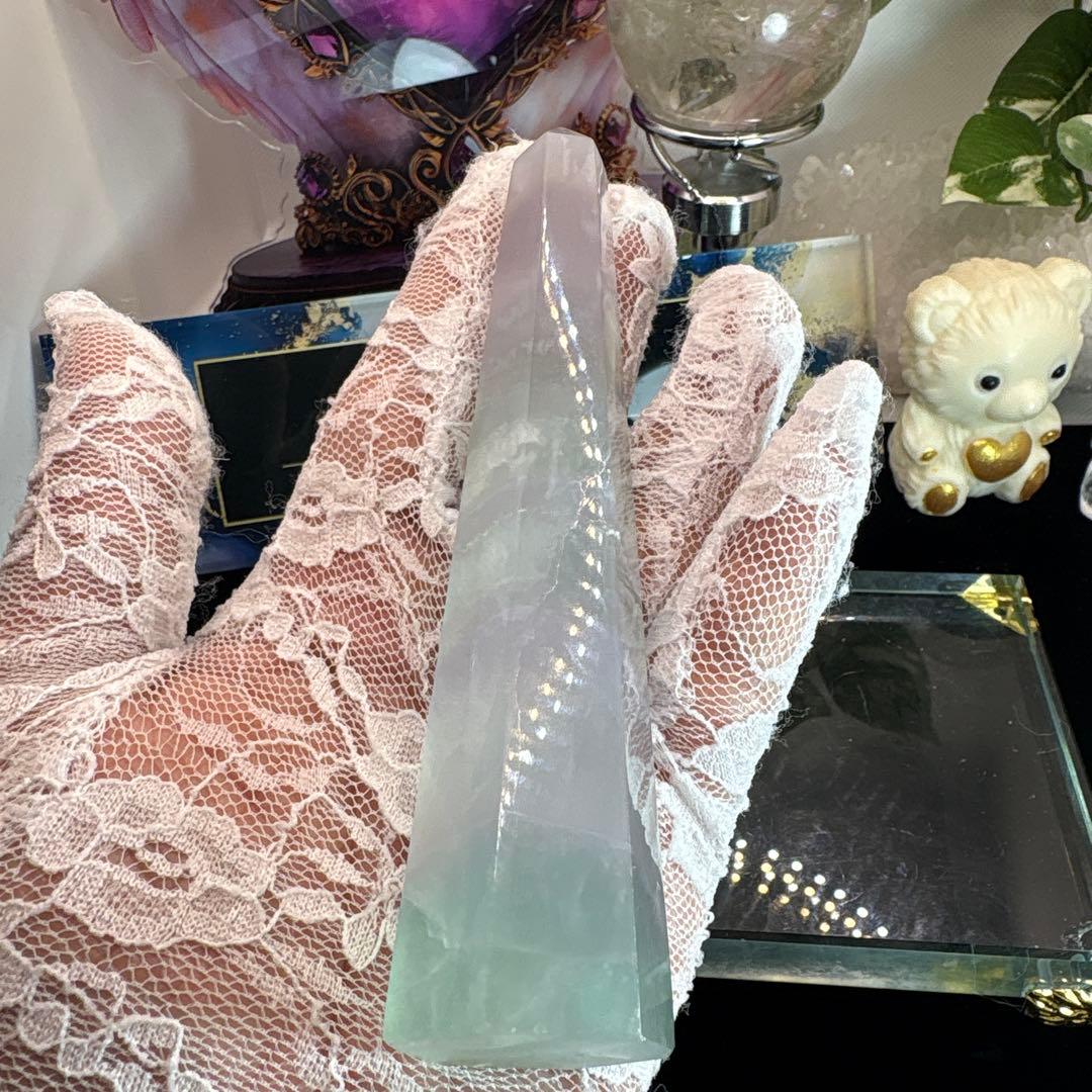 イットリウムフローライトポイント♡タワー♡No.1127